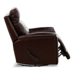 Refined Perfect Match Leather Swivel Gliding Recliner