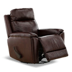 Refined Perfect Match Leather Swivel Gliding Recliner