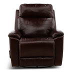 Refined Perfect Match Leather Swivel Gliding Recliner