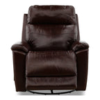 Refined Perfect Match Leather Swivel Gliding Recliner