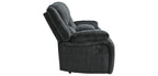 Draycoll Reclining Loveseat with Console - Fabric
