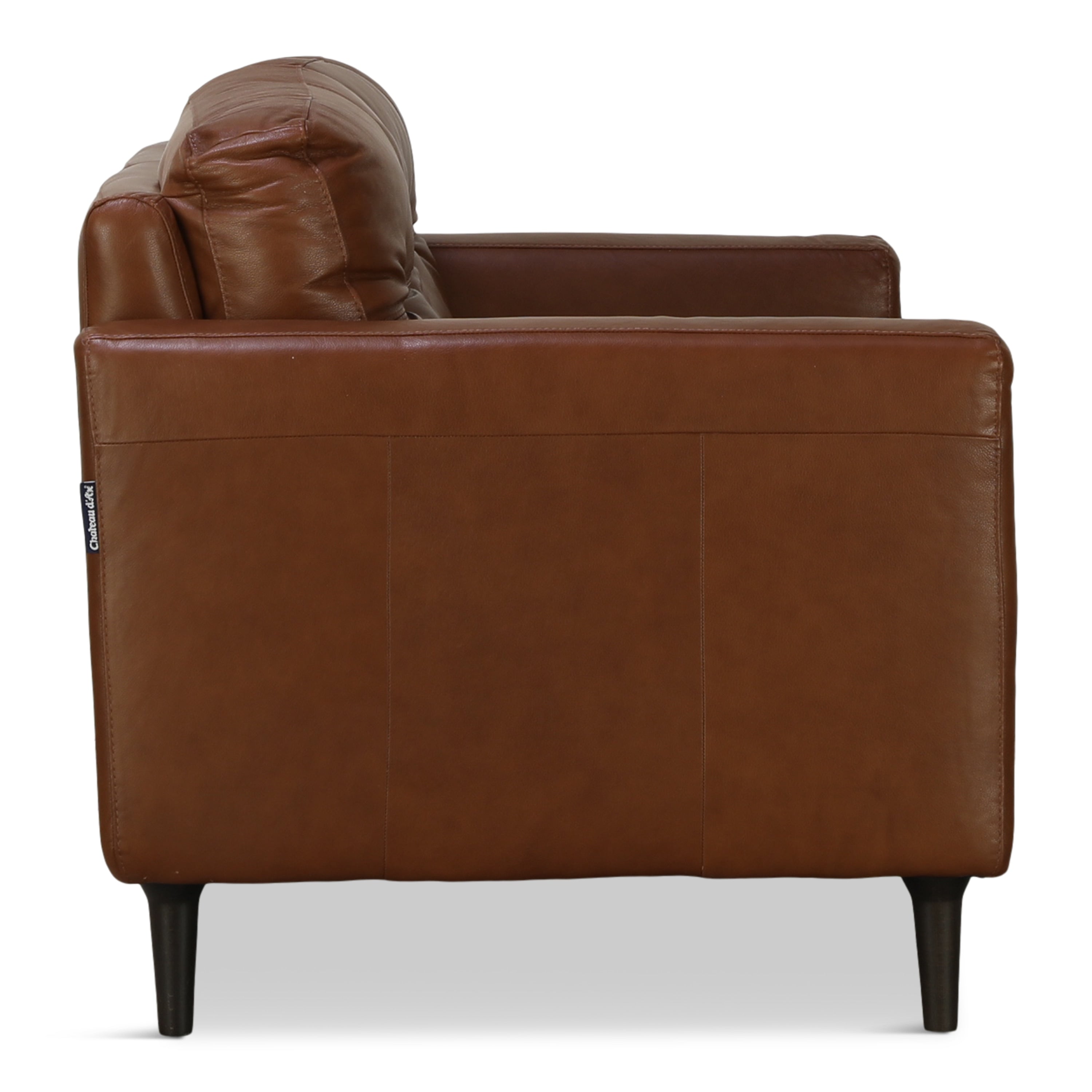 Alaric Leather Loveseat - Indoor