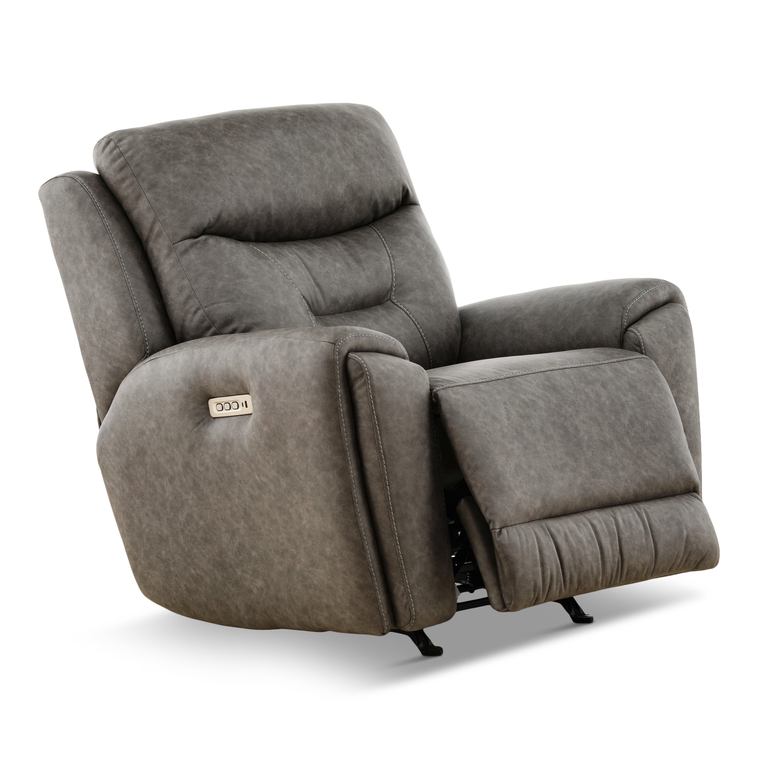 Beckham Power Rocker Recliner - Reclining