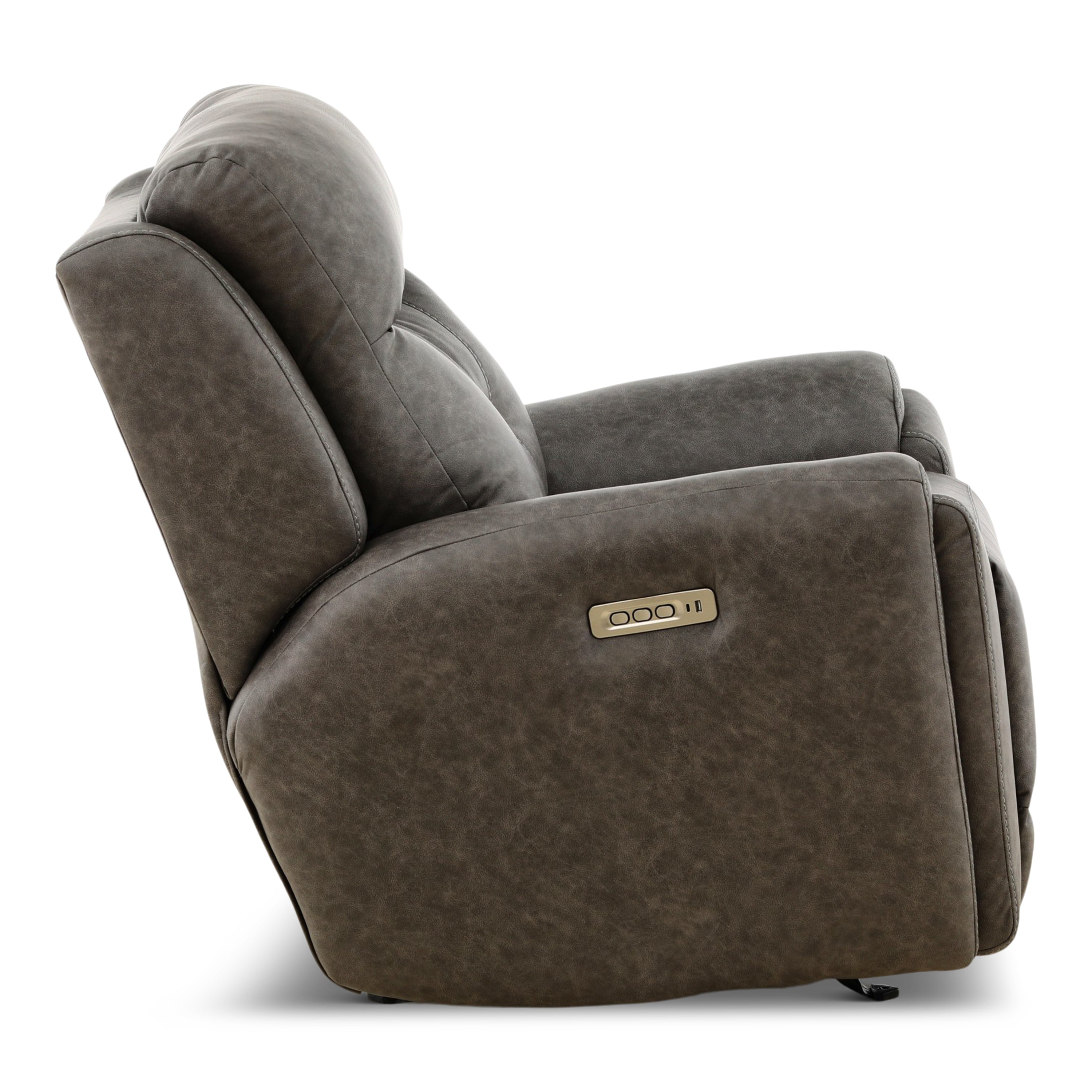 Beckham Power Rocker Recliner - Reclining