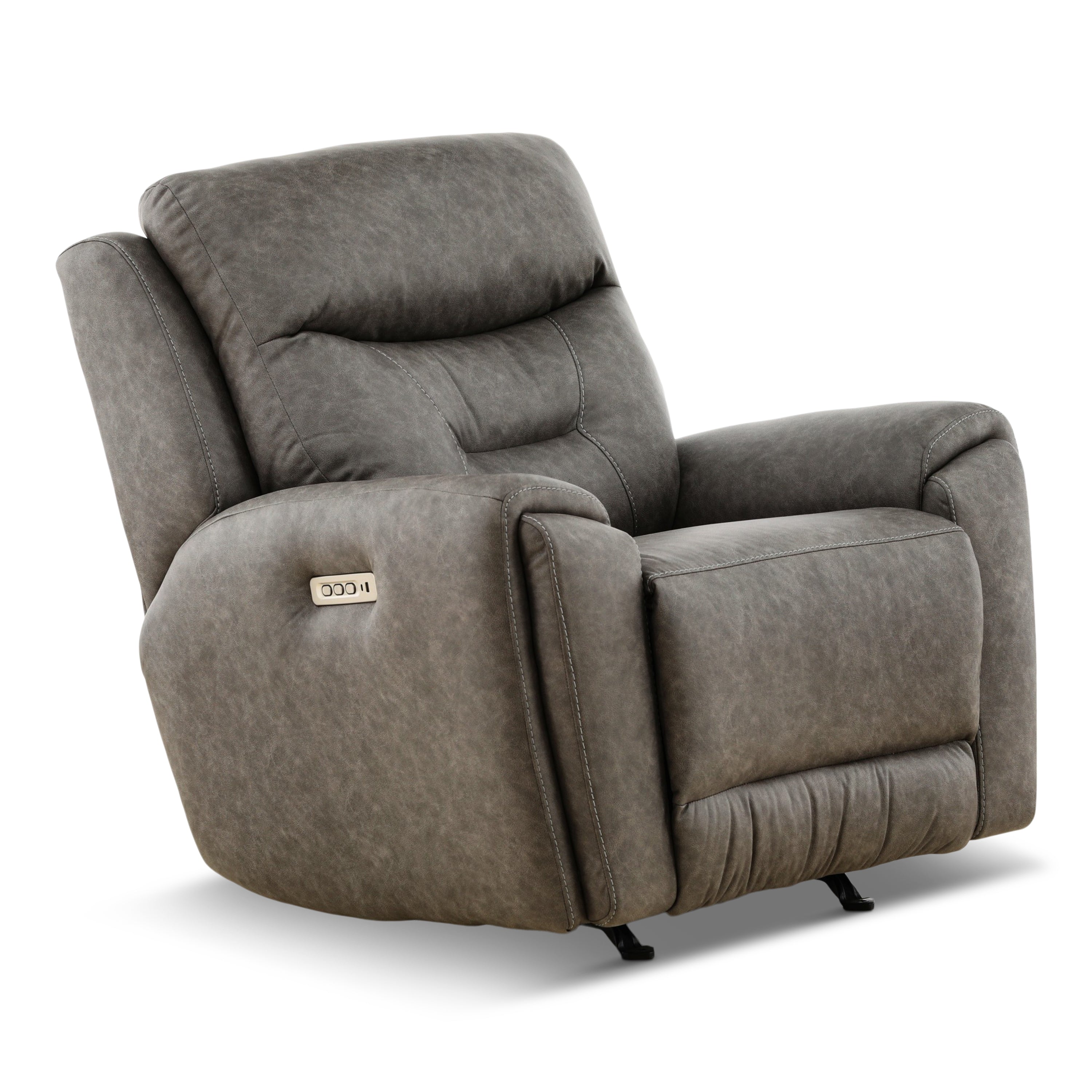 Beckham Power Rocker Recliner - Reclining