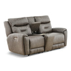 Power recl console loveseat
