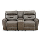 Power recl console loveseat