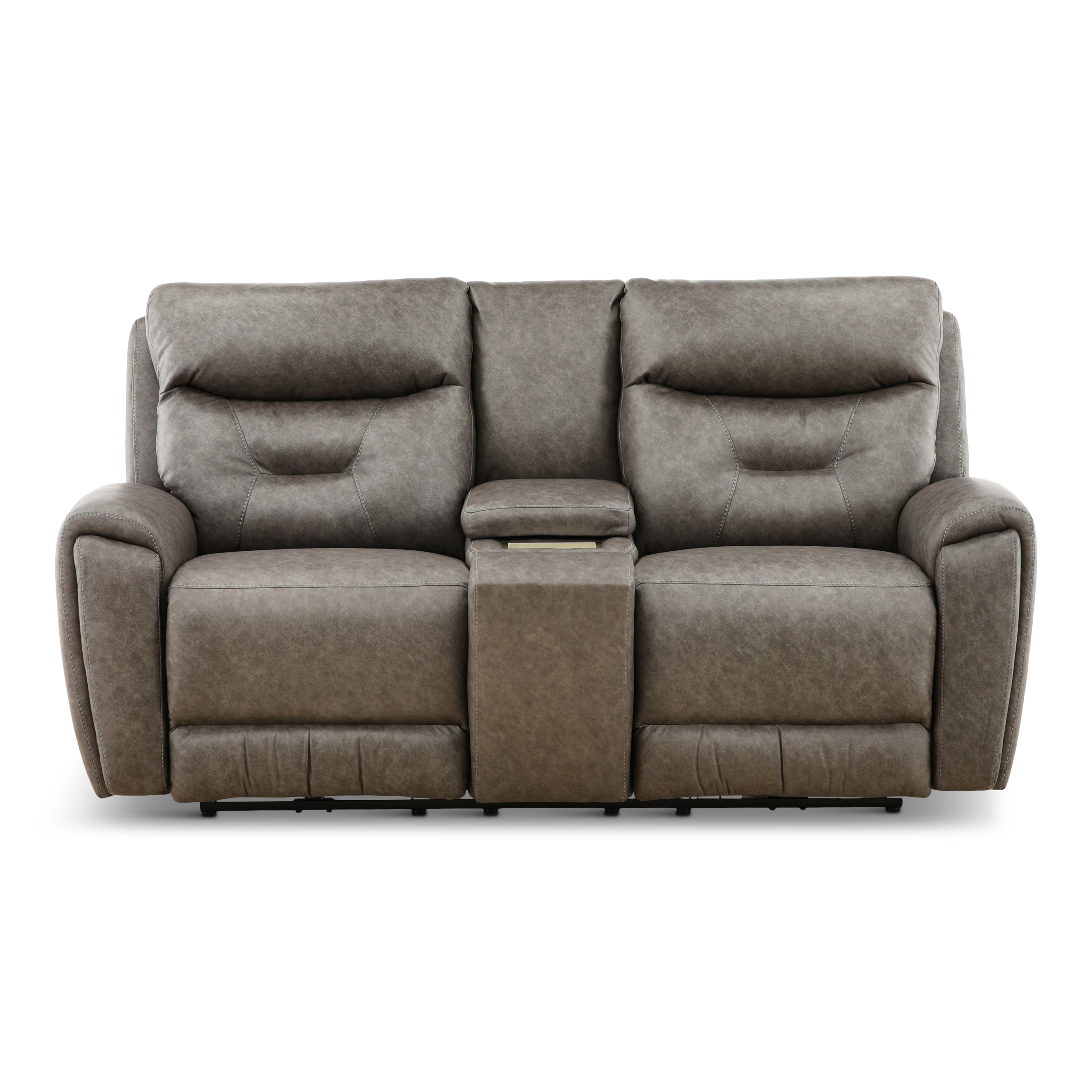 Power recl console loveseat