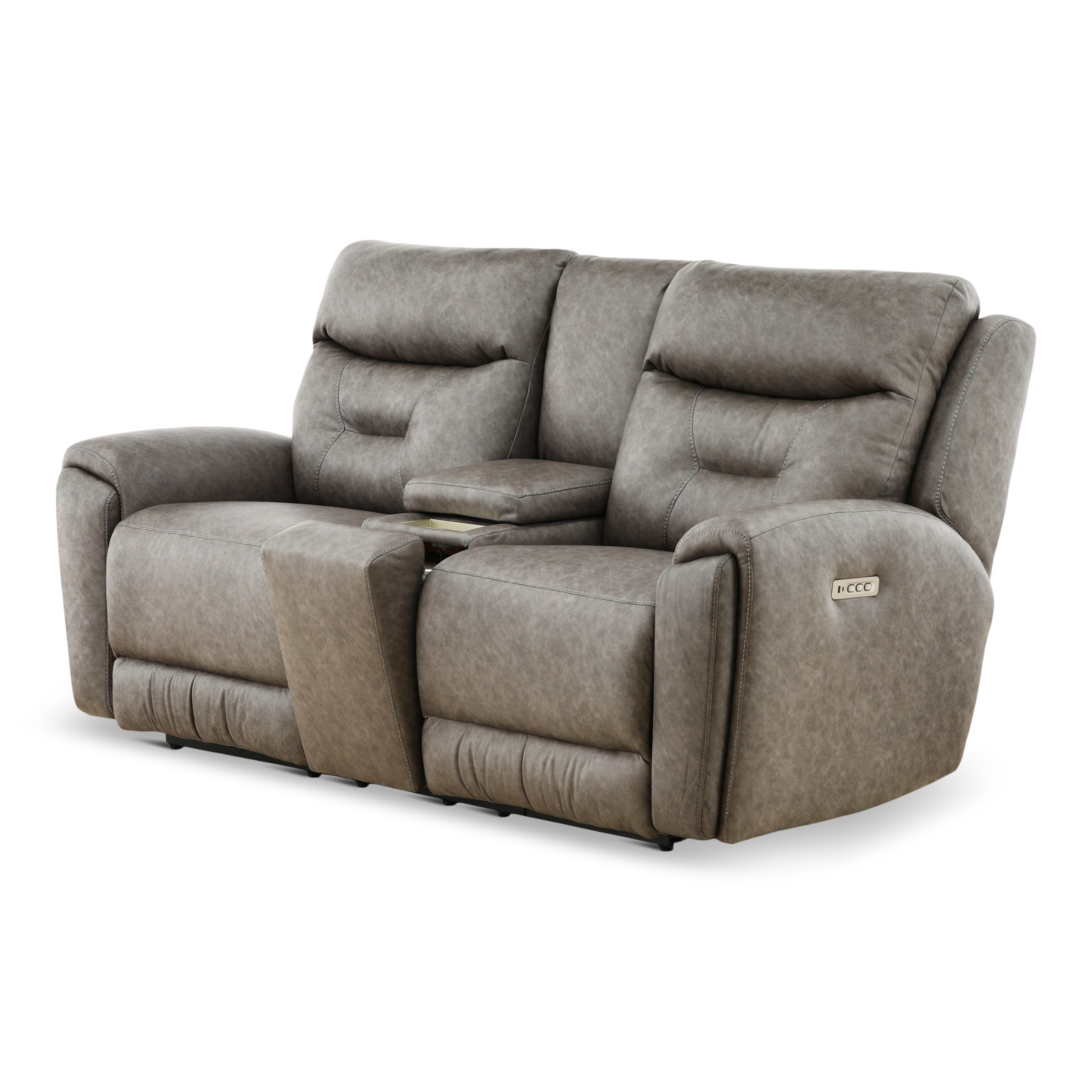 Power recl console loveseat