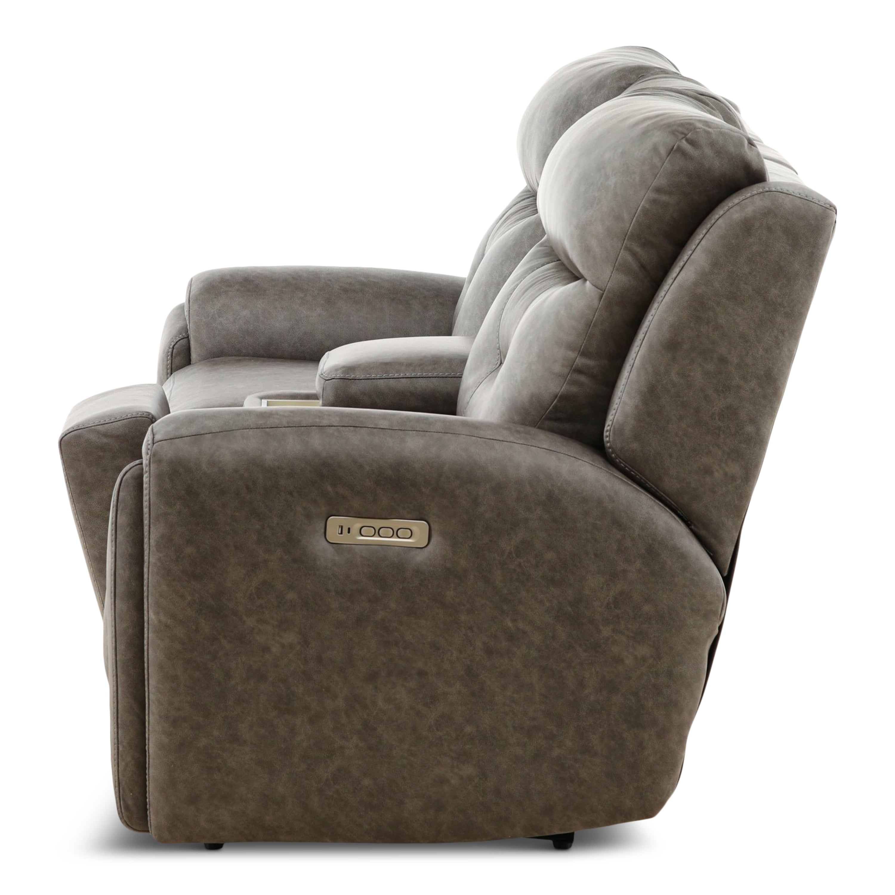Power recl console loveseat