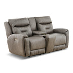 Power recl console loveseat