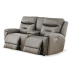 Power recl console loveseat