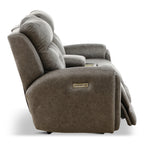 Power recl console loveseat