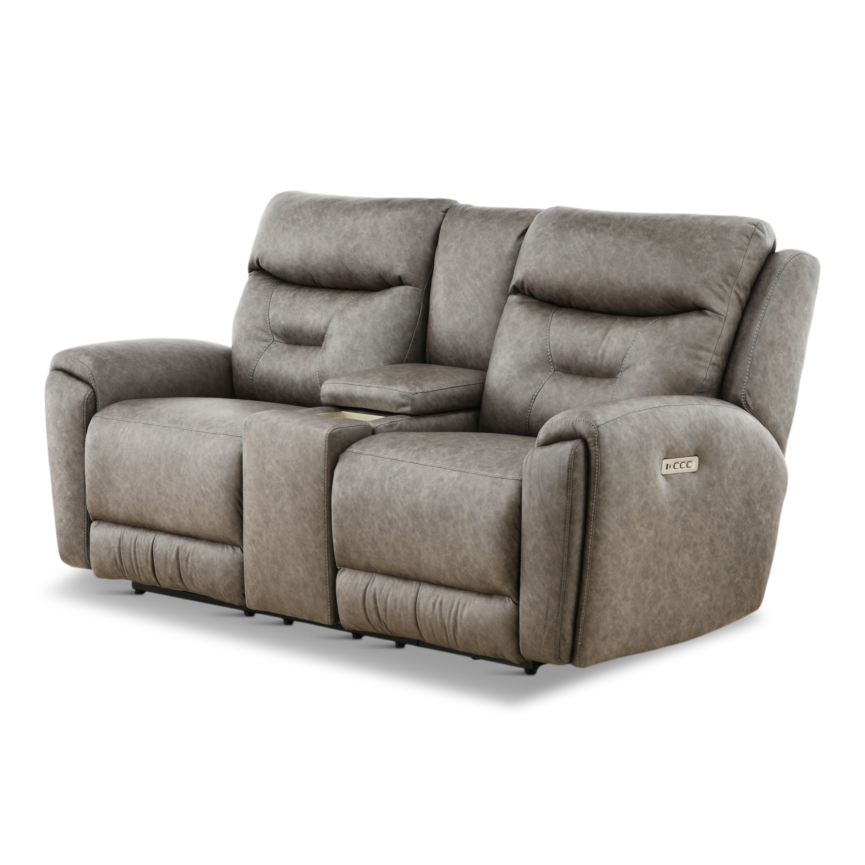 Power recl console loveseat