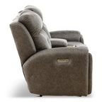Power recl console loveseat