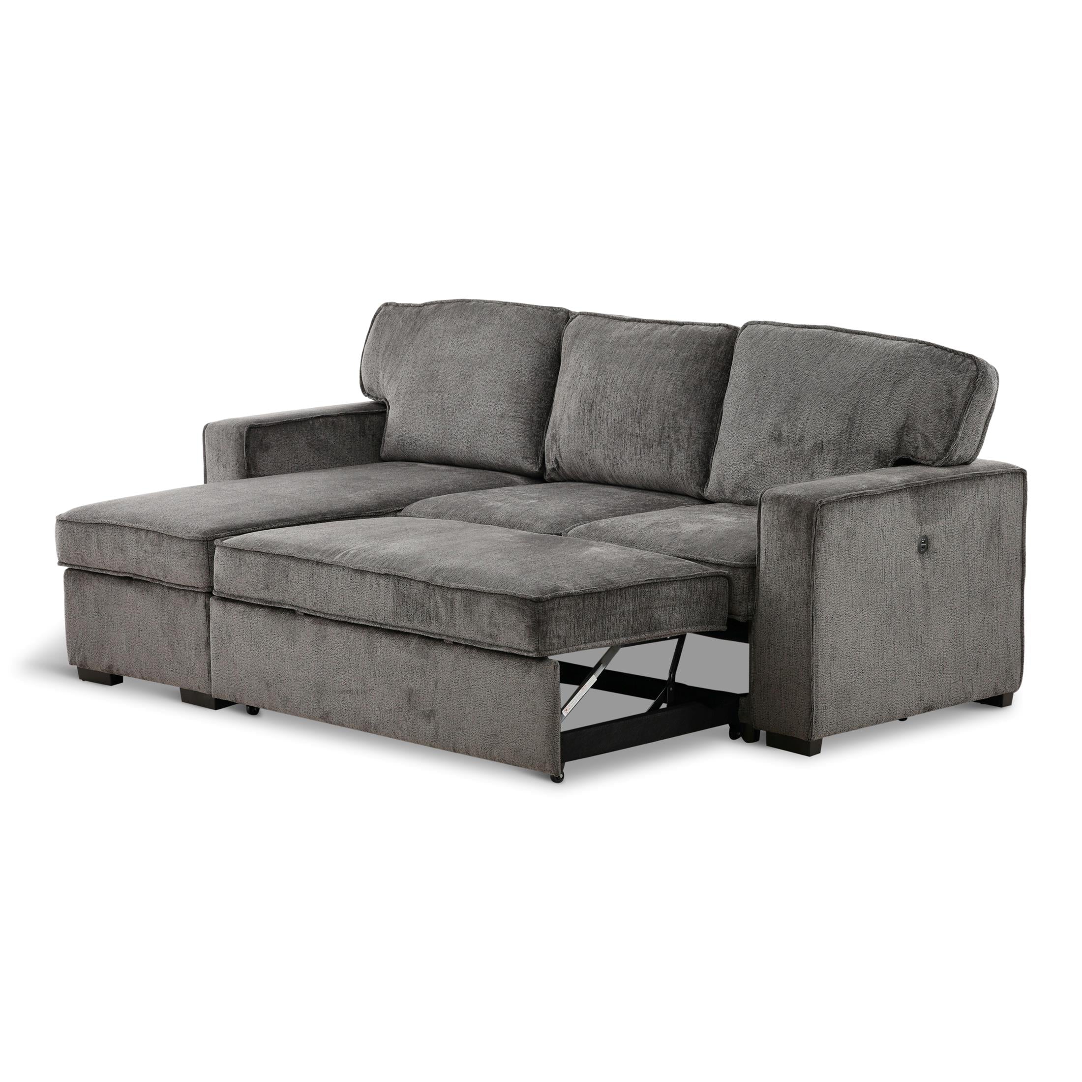 Amir 2-Piece Sectional with Sofa Bed - Set