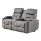 Fowler Power Console Loveseat - Fabric