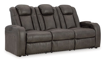 Fyne-Dyme Dual Power Reclining Sofa - Fabric