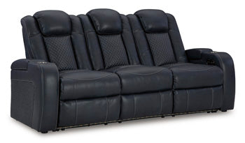 Fyne-Dyme Dual Power Reclining Sofa - Fabric