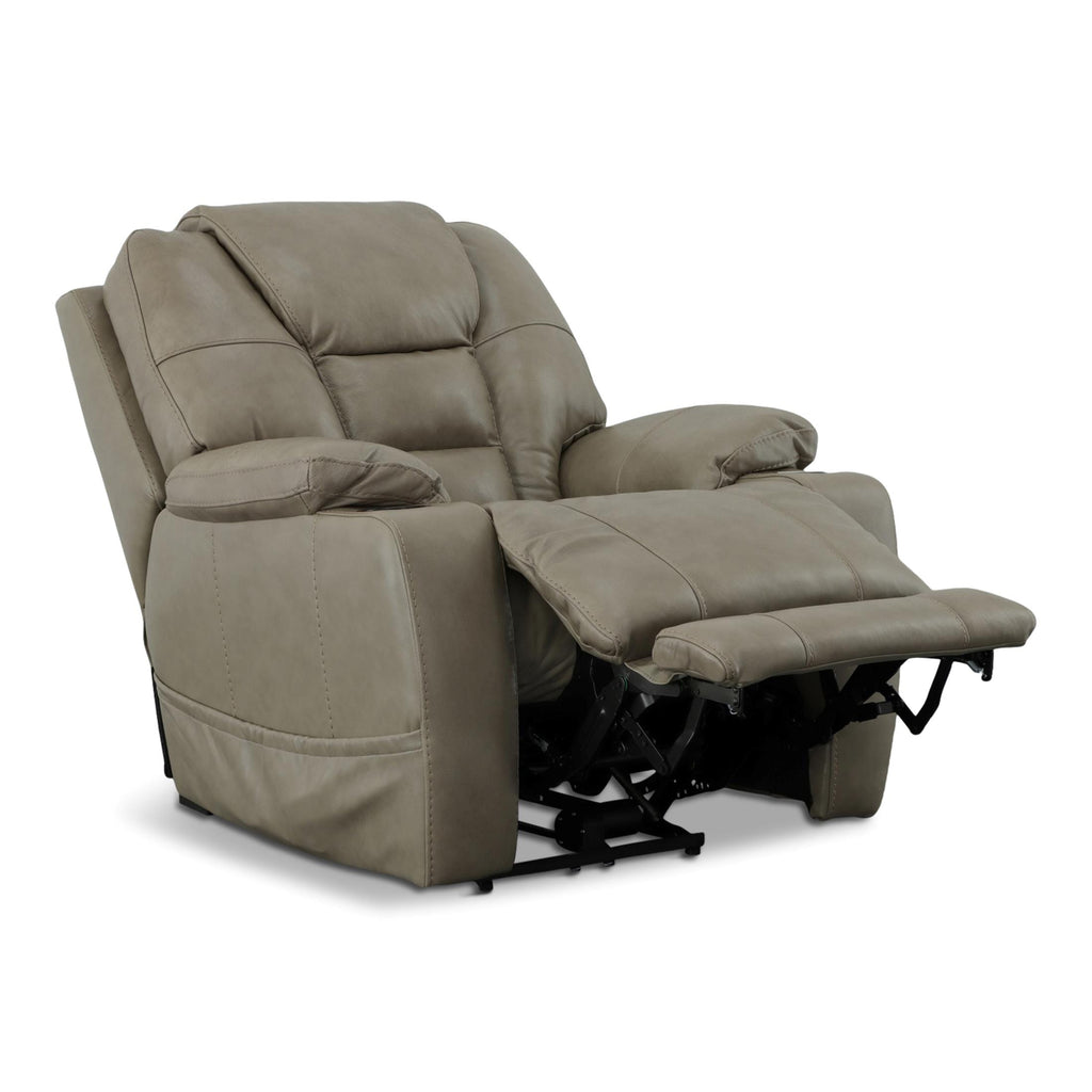Cameron Leather Power Recliner - Reclining