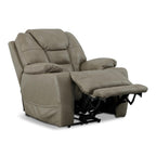 Cameron Leather Power Recliner - Reclining