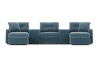 Modular One 5-Piece Theater Sectional - Teal
