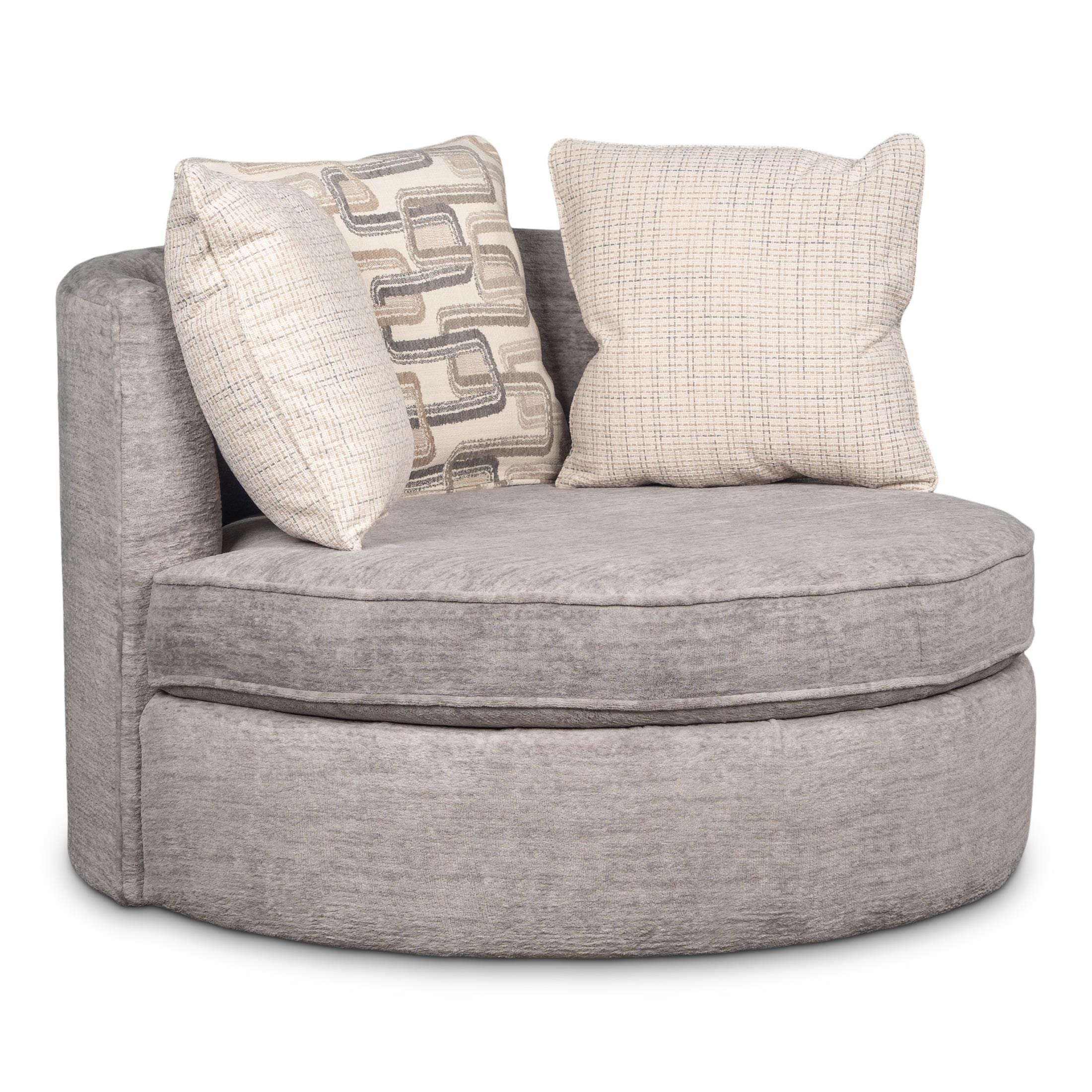 Adelaide Swivel Chair - Fabric