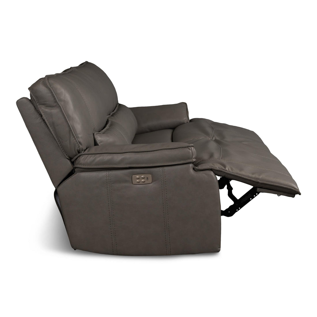 Bozeman Power Reclining Sofa with Power Headrests - Leather