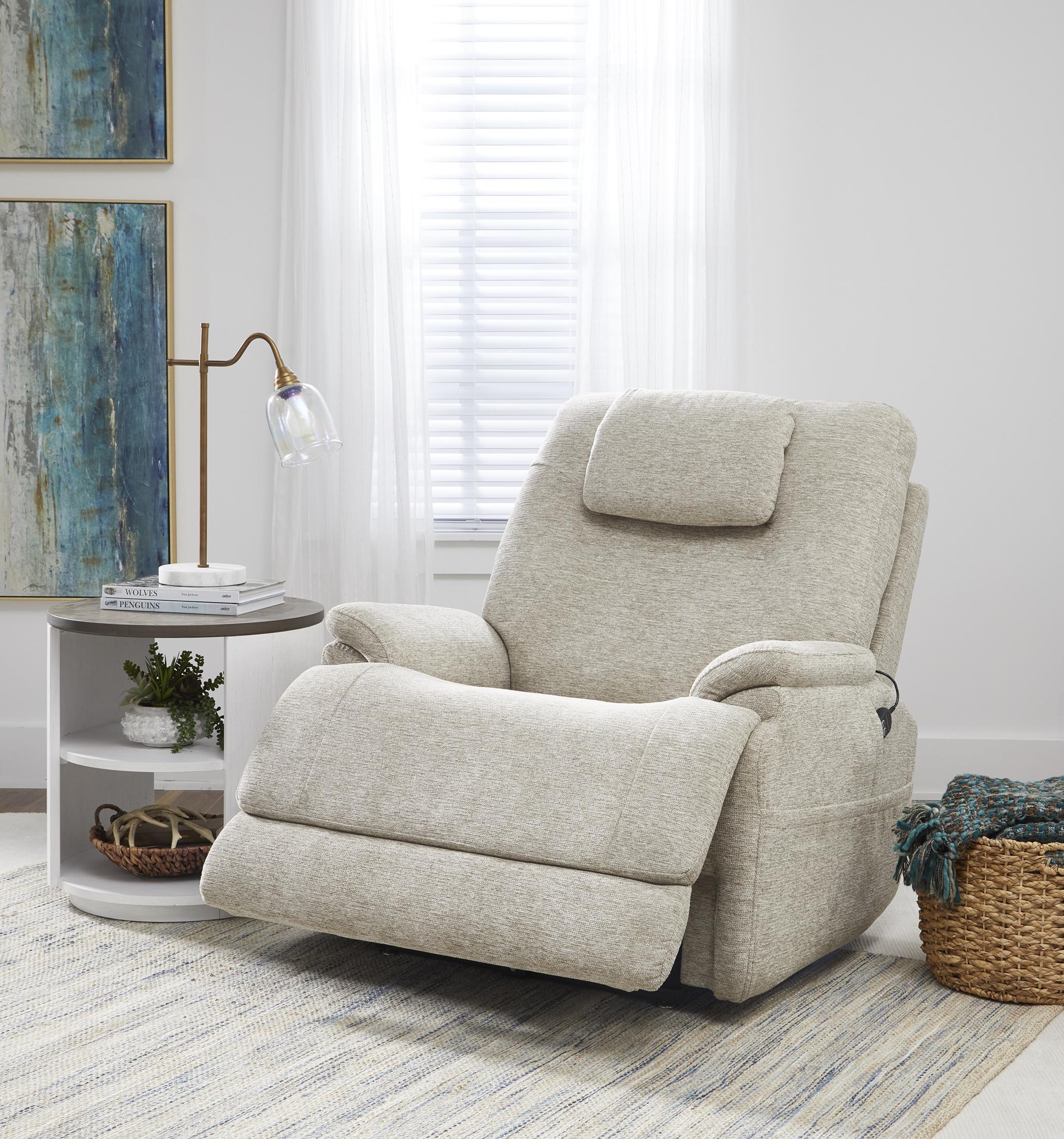 Zecliner Model 2 Plus Power Lift Recliner with Heat and Massage - Reclining