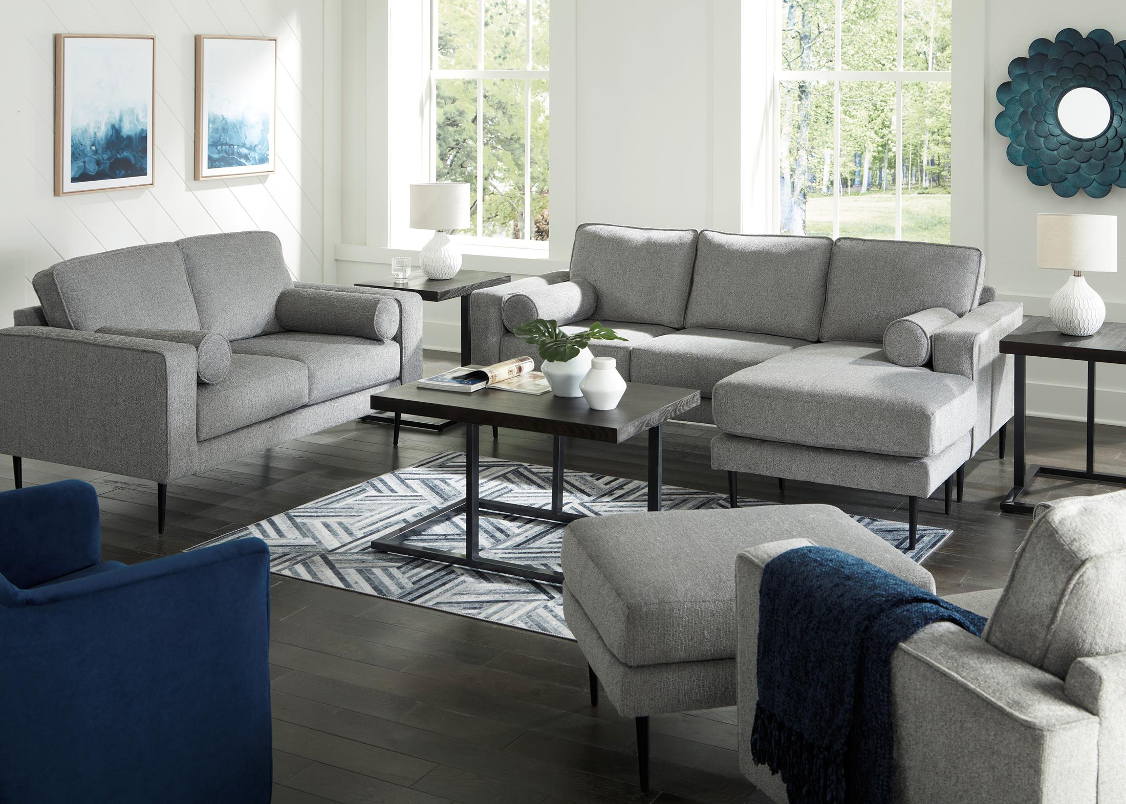 Hazela Sofa Chaise - Fabric