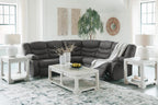 Partymate 2-Piece Reclining Sectional - Brindle