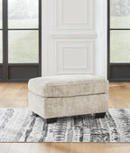 Lonoke Ottoman - Gunmetal