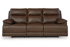 VonRyan Leather Power Reclining Sofa
