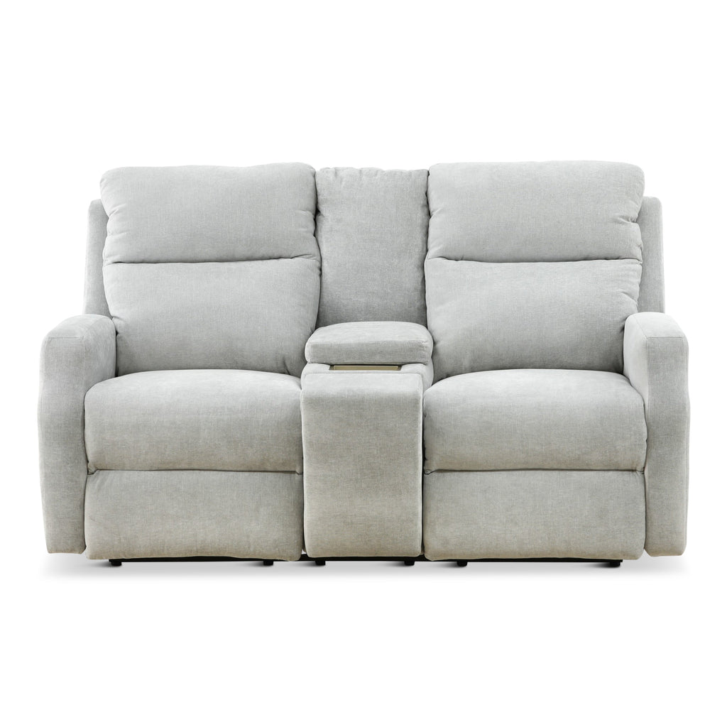 Stafford Power Reclining Console Loveseat