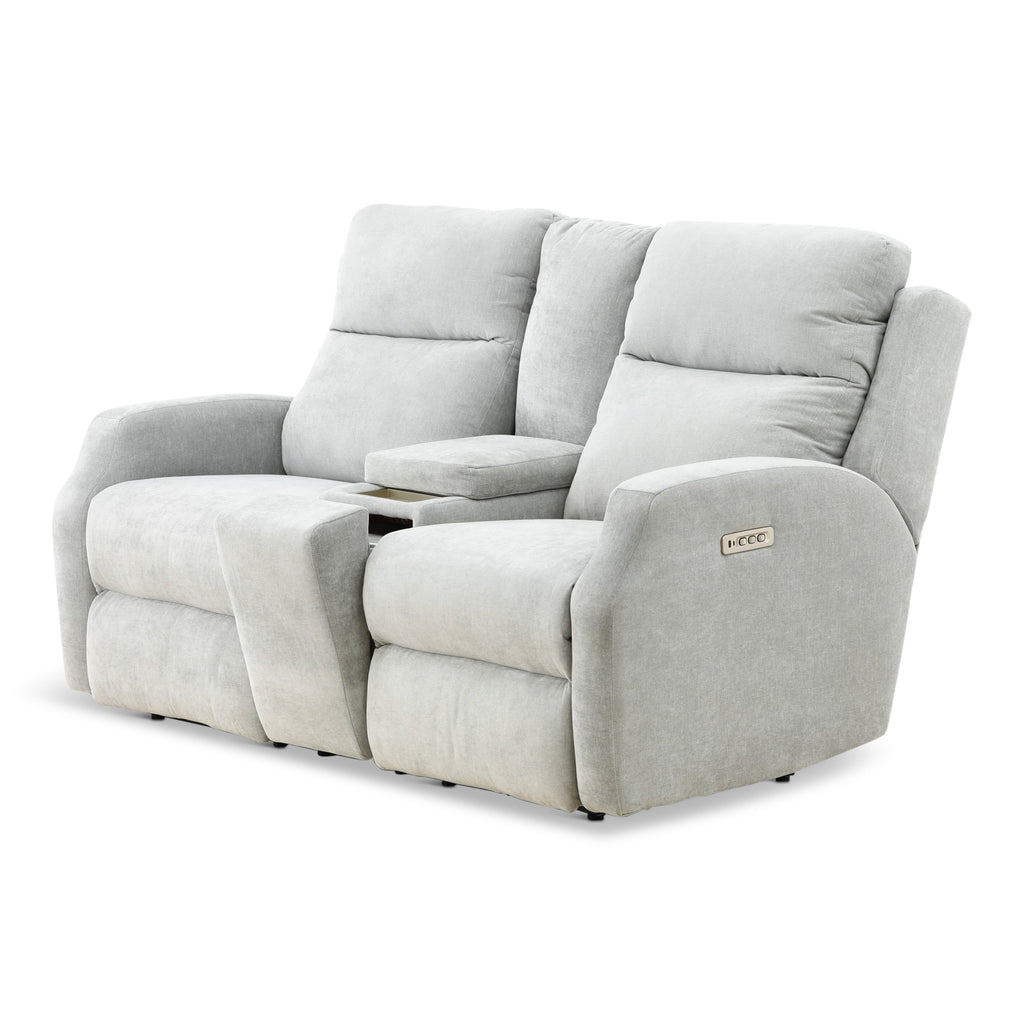 Stafford Power Reclining Console Loveseat