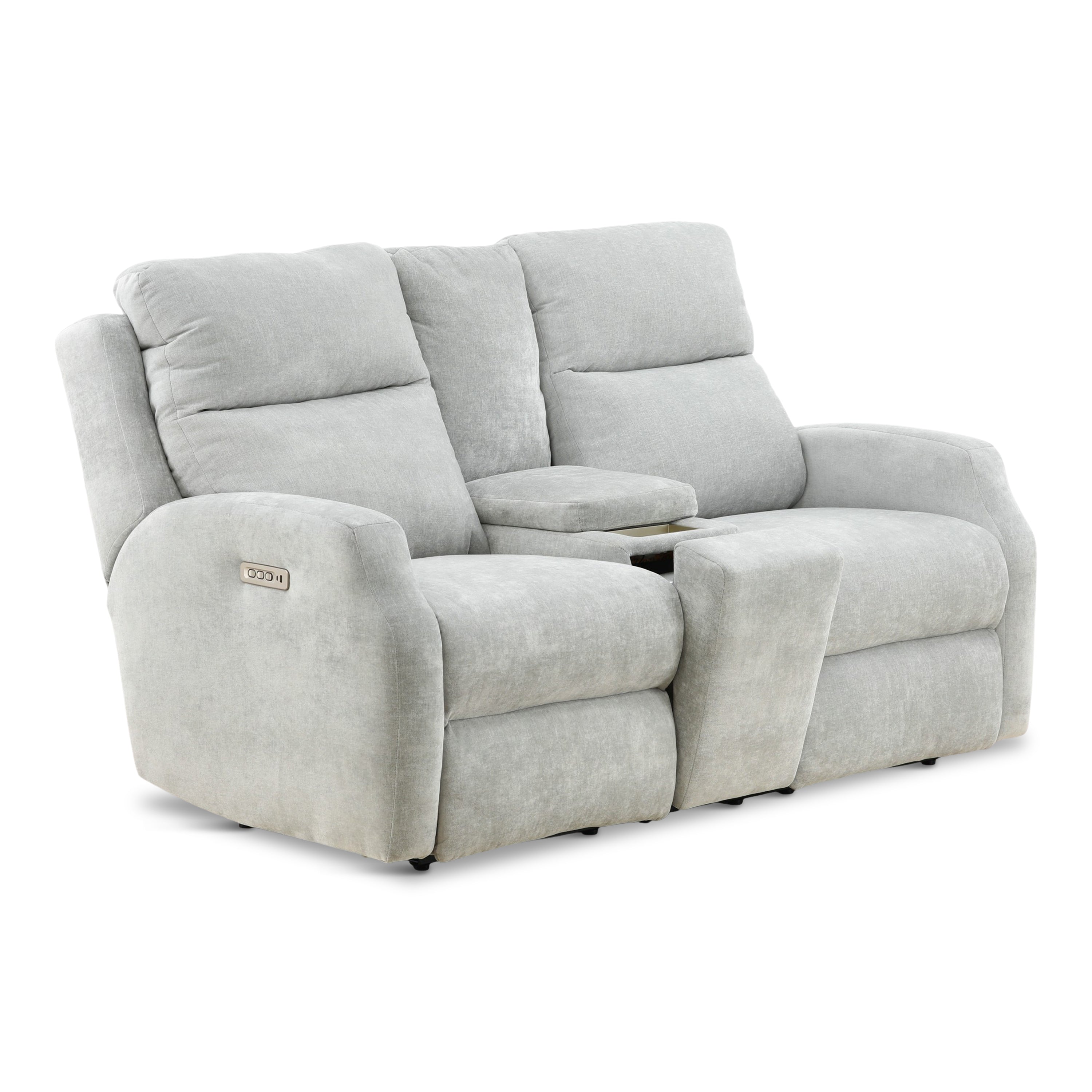 Stafford Power Reclining Console Loveseat