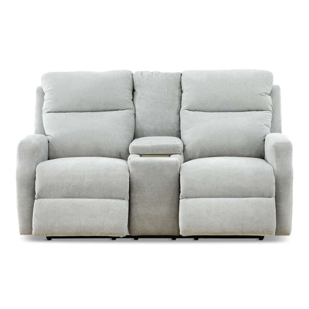Stafford Power Reclining Console Loveseat