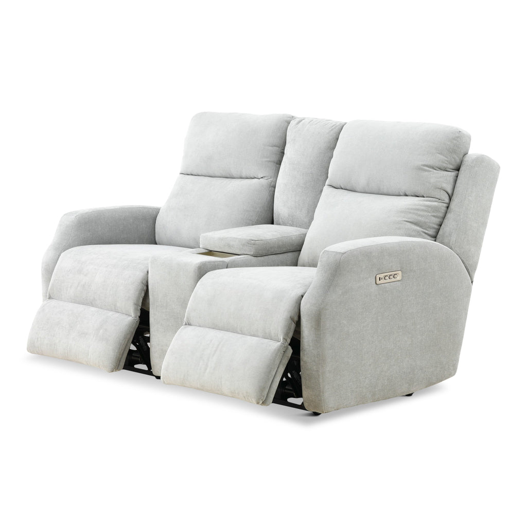 Stafford Power Reclining Console Loveseat