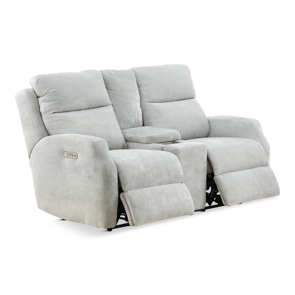 Stafford Power Reclining Console Loveseat