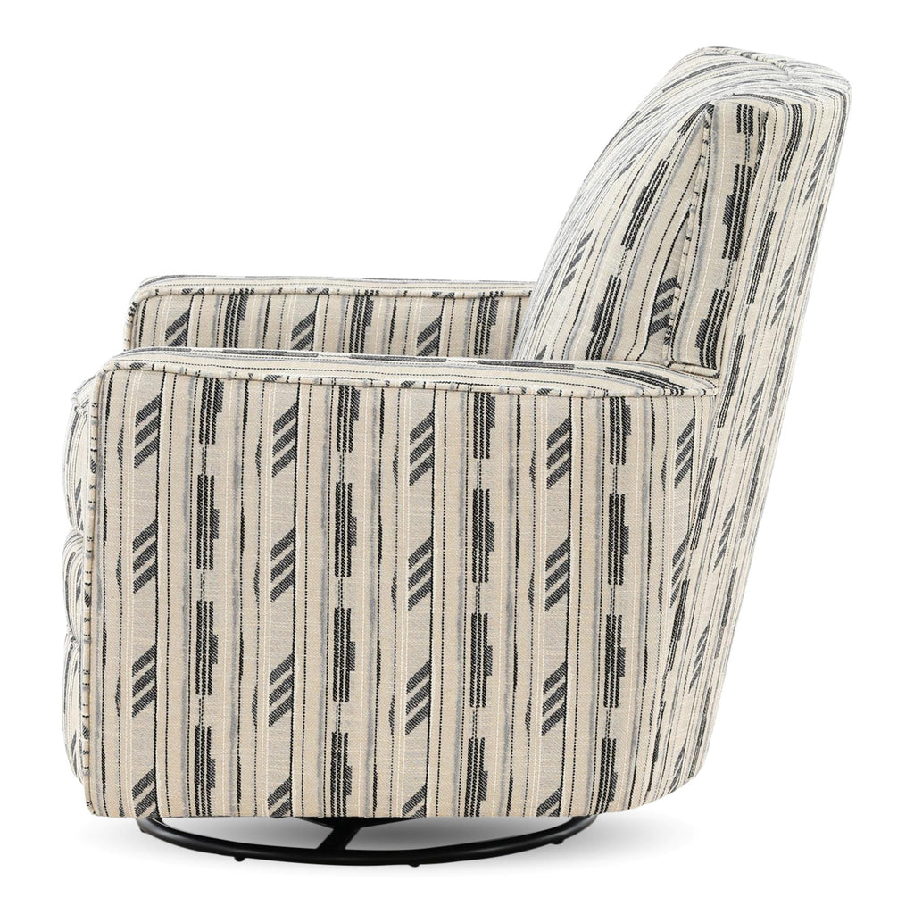 Chaplin Swivel Glider Chair - Fabric