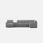 Modular One Left Facing 8-Piece Sectional - Granite