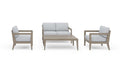 Sustain Outdoor loveseat 4-Piece Set - Dining Table