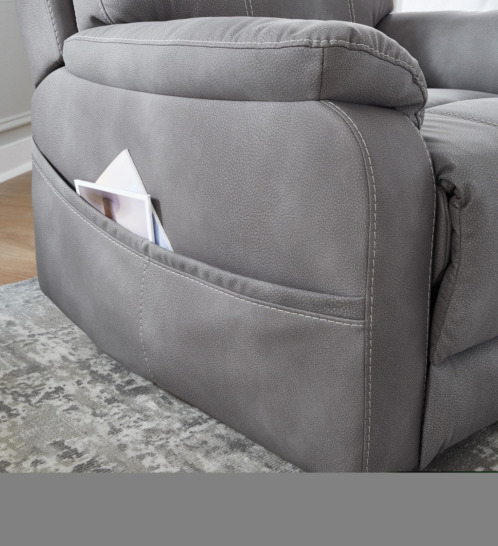 Next-Gen Durapella Power Lift Recliner - Reclining