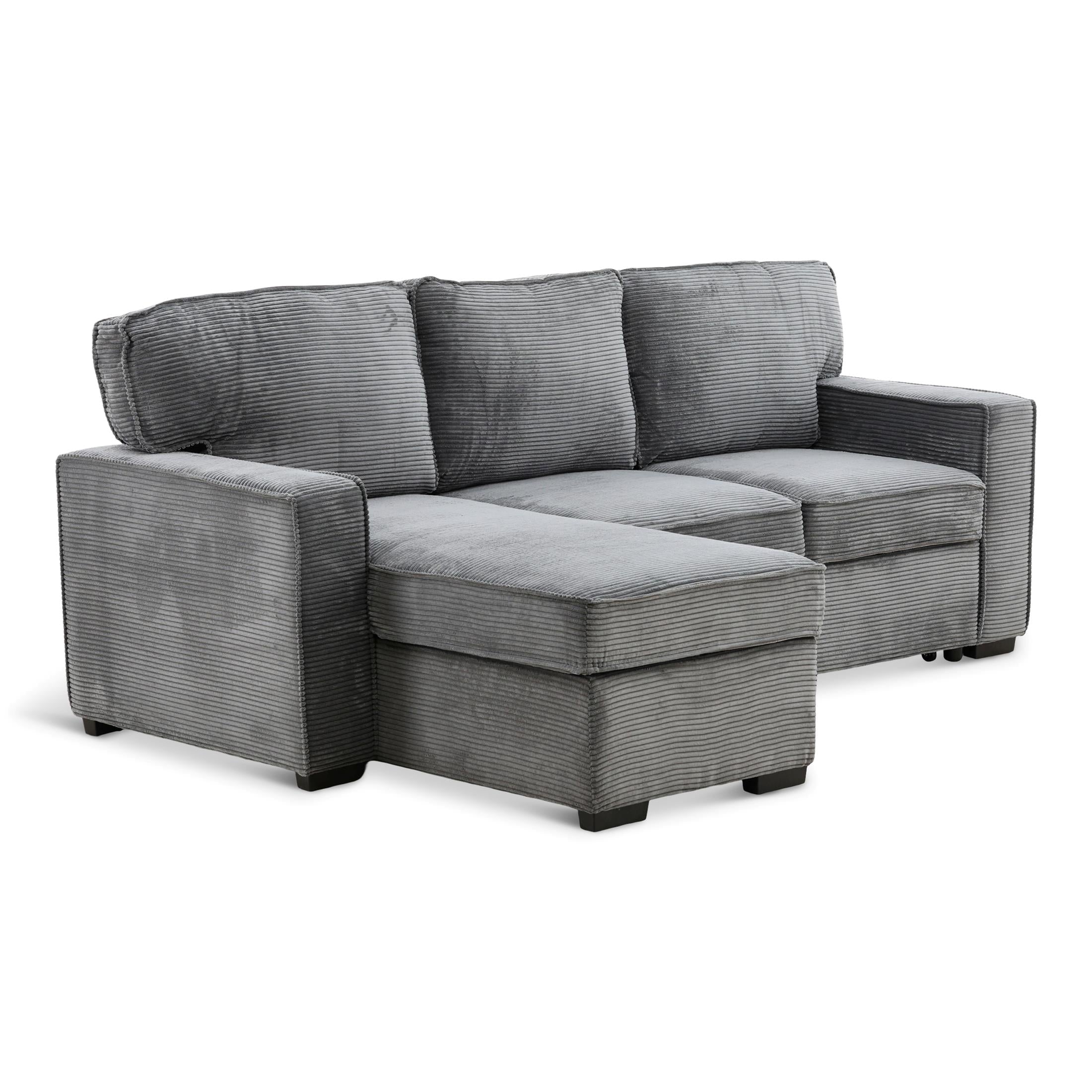 Amir 2-Piece Sectional with Sofa Bed - Set