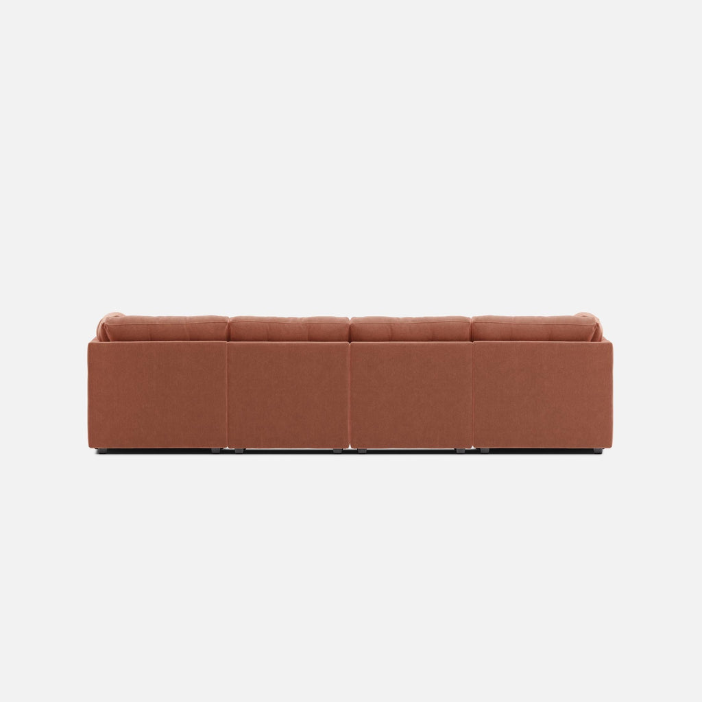 Modular One 6-Piece Sectional - Cantaloupe