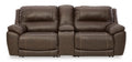 Dunleith 3-Piece Power Reclining Loveseat with Console - Set