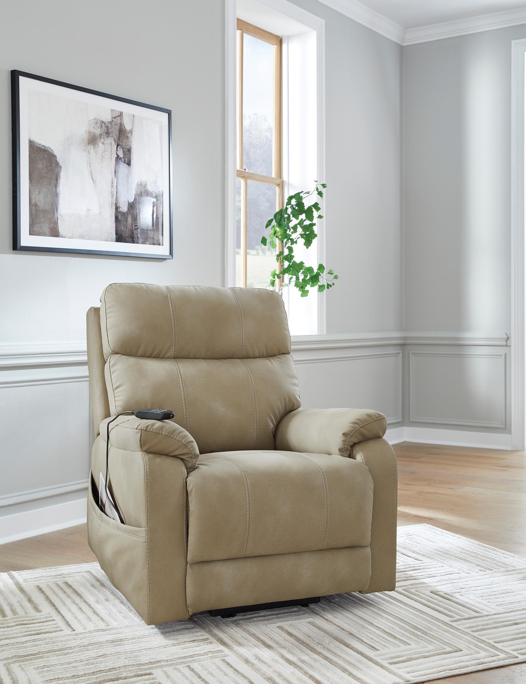 Next-Gen Durapella Power Lift Recliner - Reclining