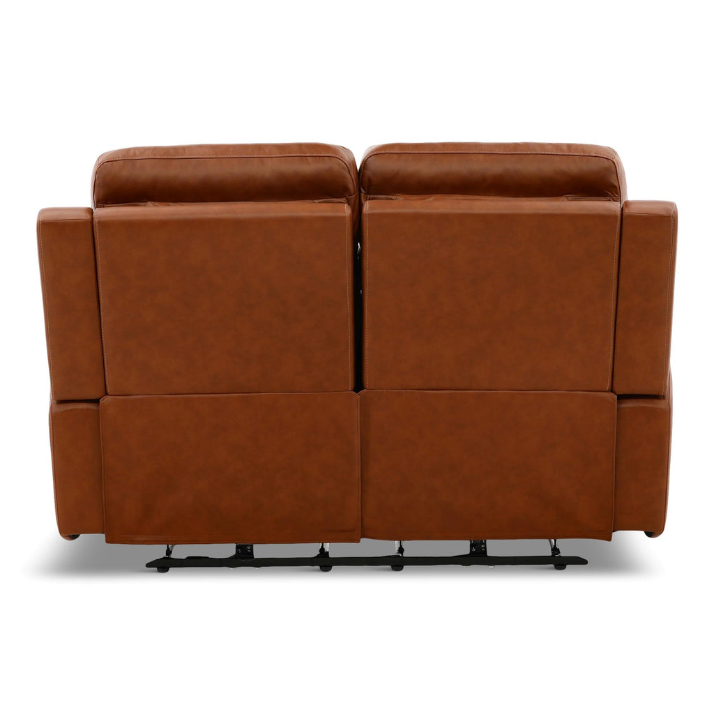 Adrian Leather Power Reclining Loveseat - Indoor