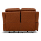 Adrian Leather Power Reclining Loveseat - Indoor