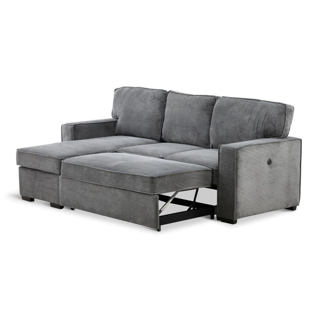 Amir 2-Piece Sectional with Sofa Bed - Set